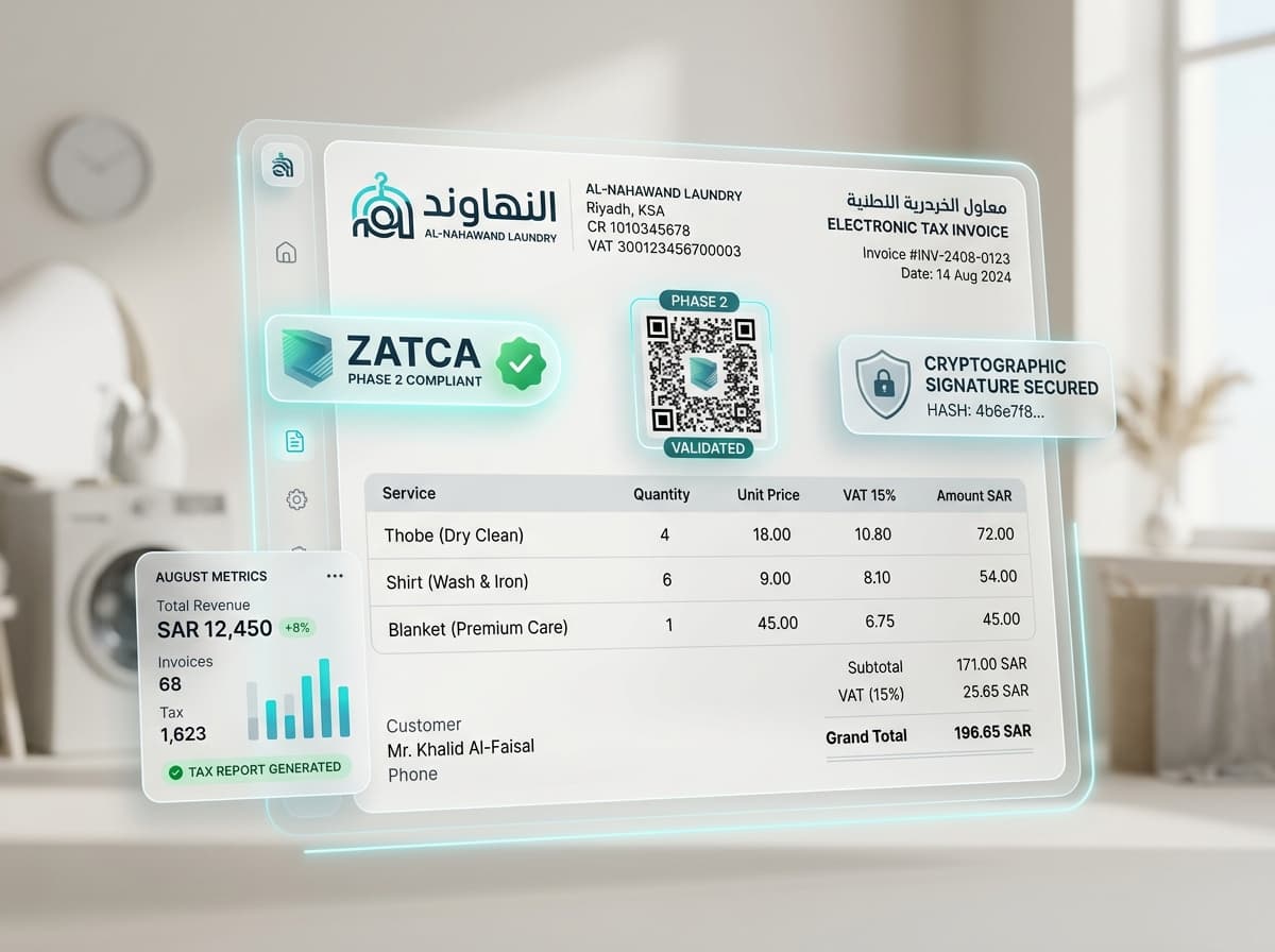 ZATCA Phase 2 E-Invoicing